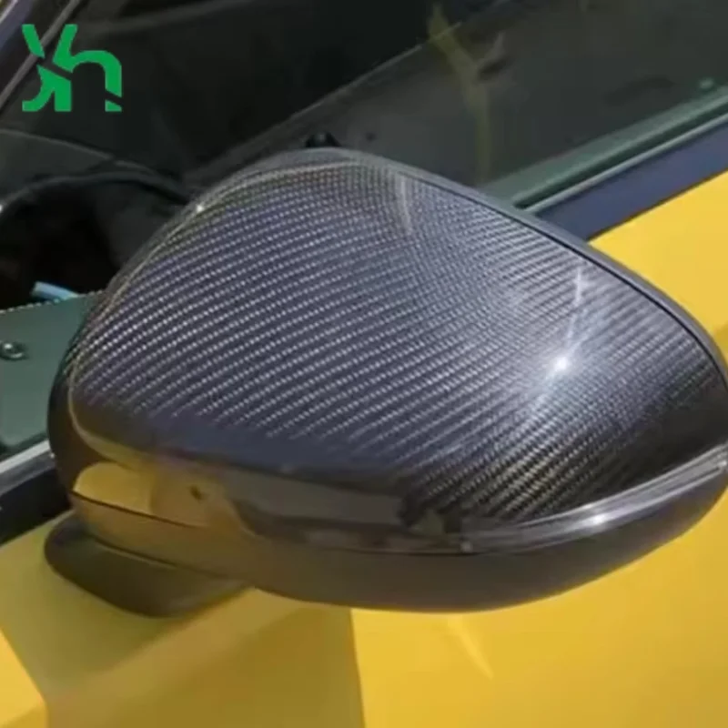 استبدال غطاء مرآة الرؤية الخلفية لمرسيدس بنز A-Class W177 (2019-) CLA W118 (2020-) حافظة مرآة معدلة من ألياف الكربون