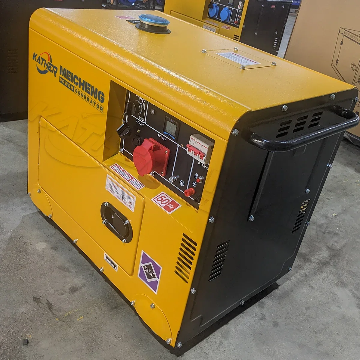 50/60Hz Diesel Soundproof Generators 5KW 6Kva 7Kva 8Kva 10Kva 12Kva 15Kva 18Kva Diesel Soundproof Generators ATS/Remote Start