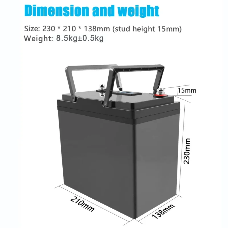 LiitoKala 12.8V 90Ah Lifepo4 Battery Pack Lithium Iron Phosphate Deep Cycle Batteries for boat motor inverter EU US Tax Fre