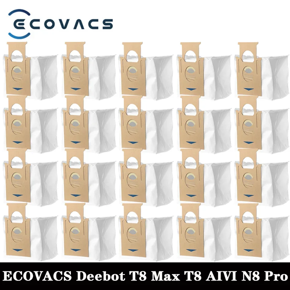 ECOVACS DEEBOOT OZMO T8+, T8 AIVI+, T9+, T9 AIVI+, N8+, N8 PRO+, N10 PLUS Replacement Parts Dust Bag Accessories