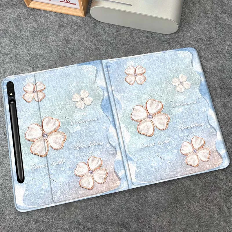 

Luxury Fashion Butterfly For Samsung Galaxy Tab S9 S10 S6 S7 S8 FE Plus Lite Inch Foldable Cover Tablet Case