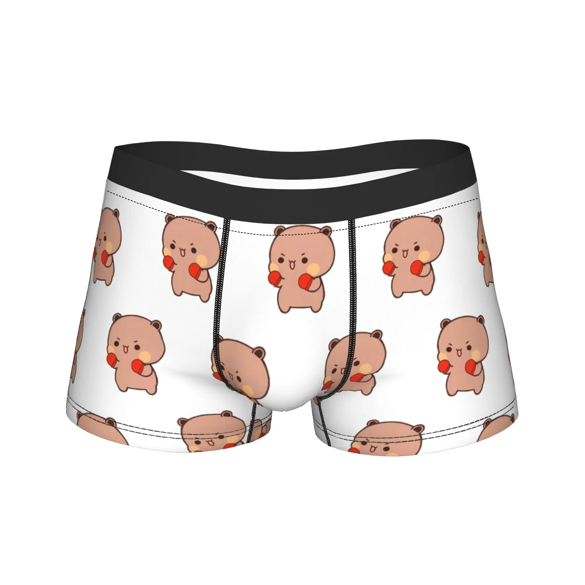 

Dudu Bubu боксерское коричневое нижнее белье удобные трусики шорты с принтом трусы для мужчин 3D чехол большие боксеры