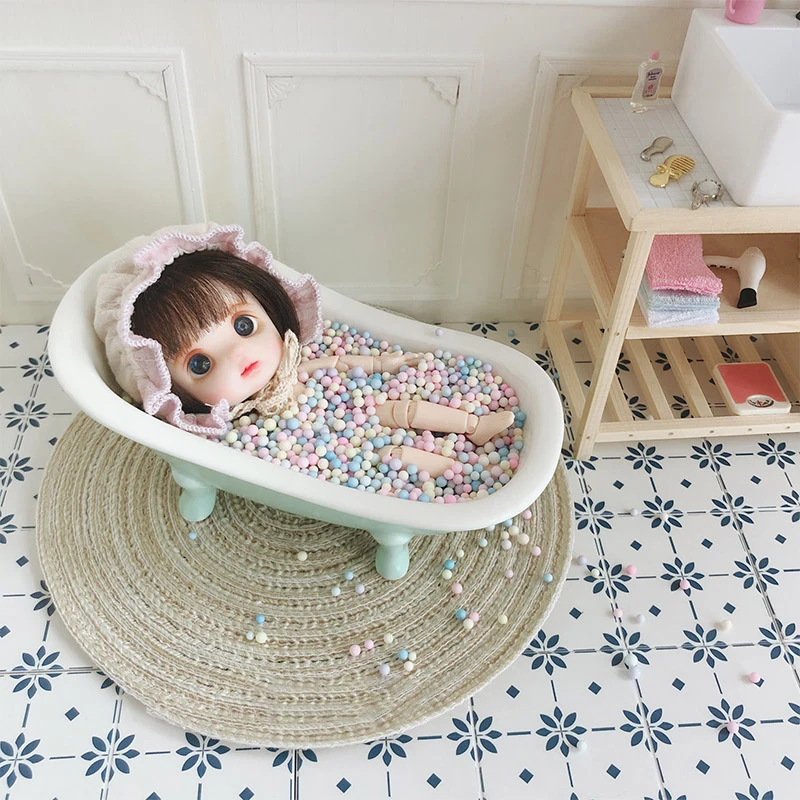 YESTARY Obitsu 11 Doll Furniture Bjd Doll House Accessories Bathtub Color Shooting Props DIY Fashion Toys Dollhouse Furniture