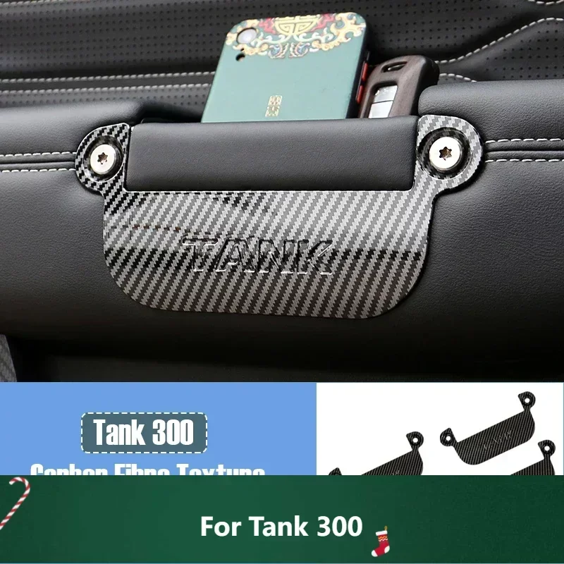 

New! For WEY GWM Tank 300 door handle ABS storage box four-door handle storage partition car storage accessories 2021 2022 2023