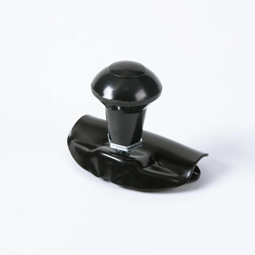 

Electroplated Craft Universal Steering Wheel Assist Knob Electrophoresis Process Smooth Surface Labor Saving Steering