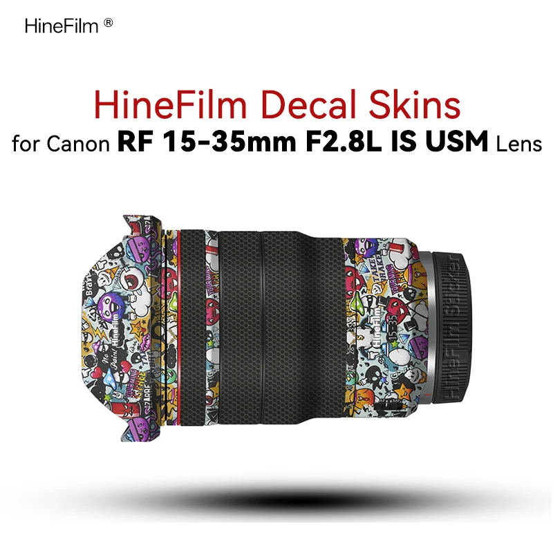 

Hinefilm Skin for Canon RF15-35F2.8 Lens Sticker For Canon RF 15-35mm F2.8 L IS USM Lens Decal Skin 15-35 F2.8 Wrap Cover 1535