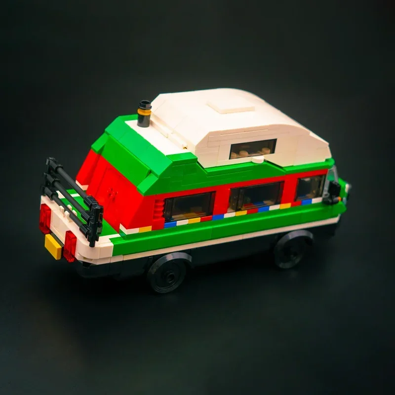 Champion Speed-modelo de coche Moc, bloques de construcción, autobús, tecnología de amortiguador, bloques modulares, regalos, juguetes de Navidad, conjuntos DIY de montaje