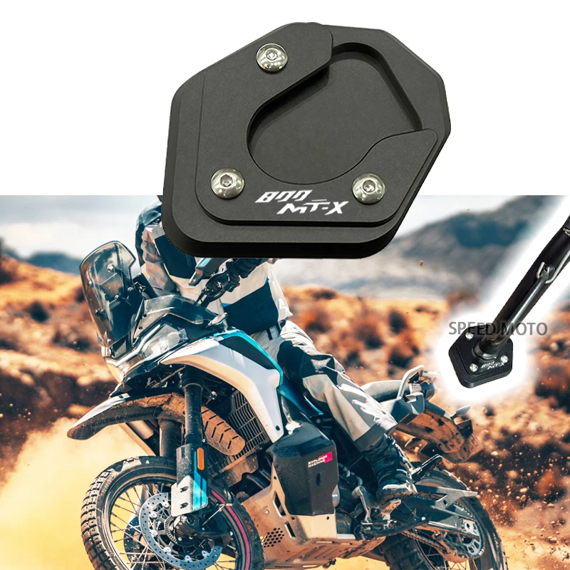 For CFMOTO 800MT 800MTX 800MT-X 800 MT X MT-X 2021-2023 2024 2025 Foot Side Stand Enlarger Support Plate Kickstand Extension Pad