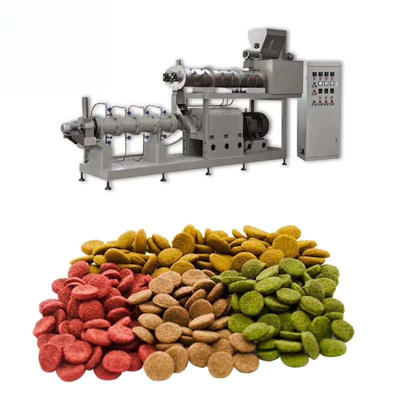 آلات تجهيز أغذية الحيوانات الأليفة 100-500 كجم / ساعة آلات تجهيز أغذية الحيوانات الأليفة على نطاق صغير #3