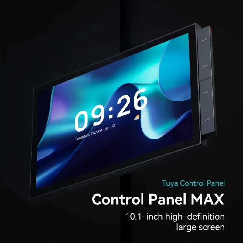 10 Inch Intelligent Screen Zigbee Sigmesh Touch Panel Gateway Panel Tuya Smart Home Zigbee Gateway Music Center Panel Alexa