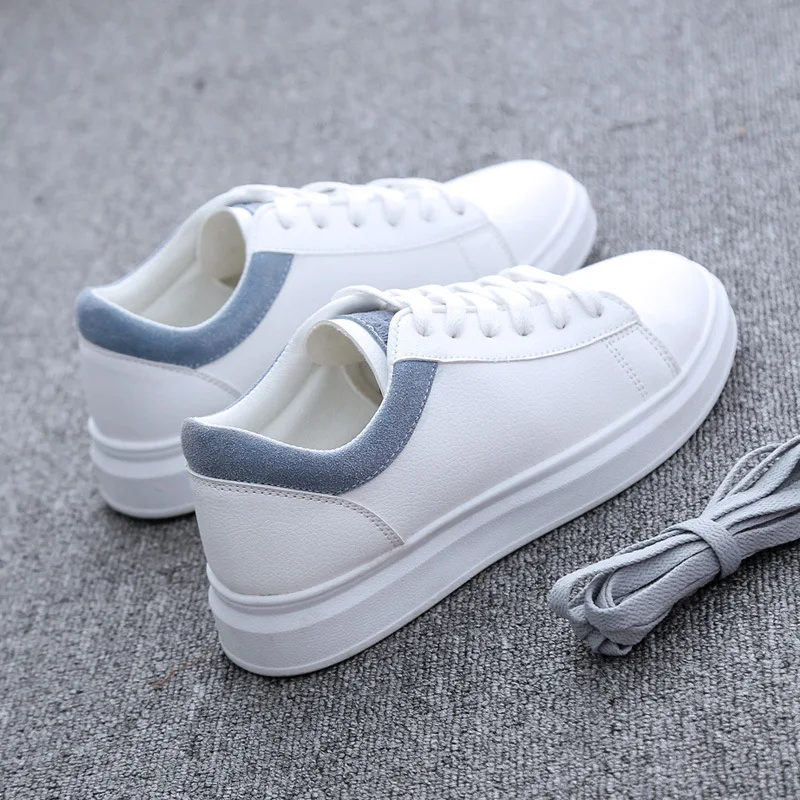 New Women Sneakers Casual Shoes High Quality Woman Flats Spring Autumn Low-top Loafers Girls Student White Shoes Ladies Shoes