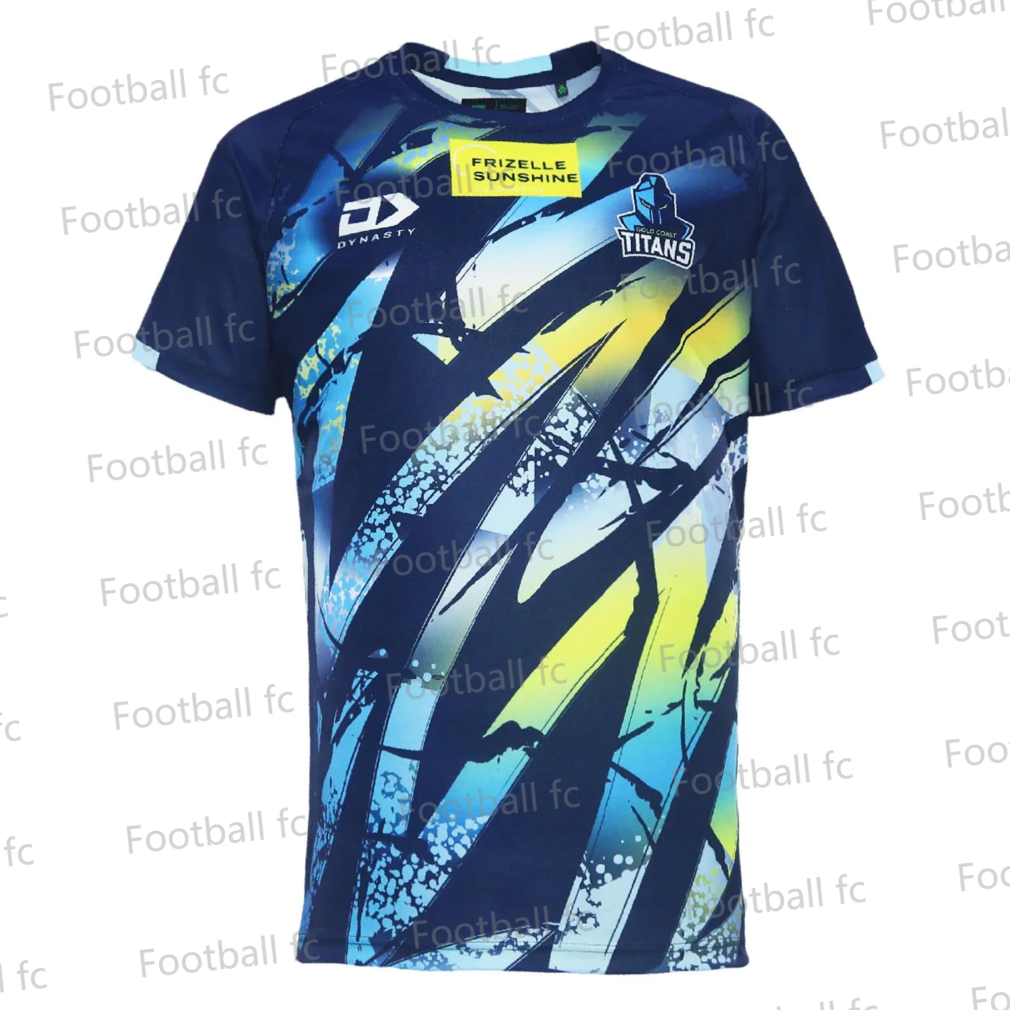 New Arrival Summer Australian  Gold Coast Titans 2024 Mens Alternate Training Jersey Training Jersey Uniform For Adult&Kid Kit