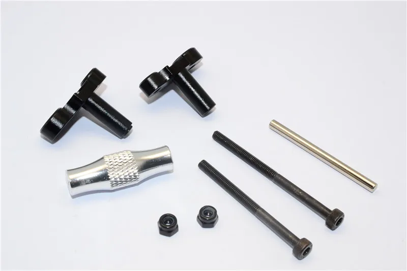 GPM KYOSHO 1/8 バイク NSR500用 アルミ製フロントシャーシホルダー - 1セット