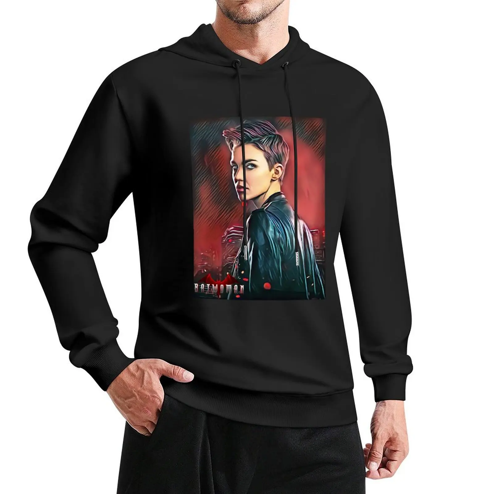 

Kate Kane Batwoman Pullover Hoodie men's clothing fashion men mens designer clothes new in hoodies & sweat-shirt