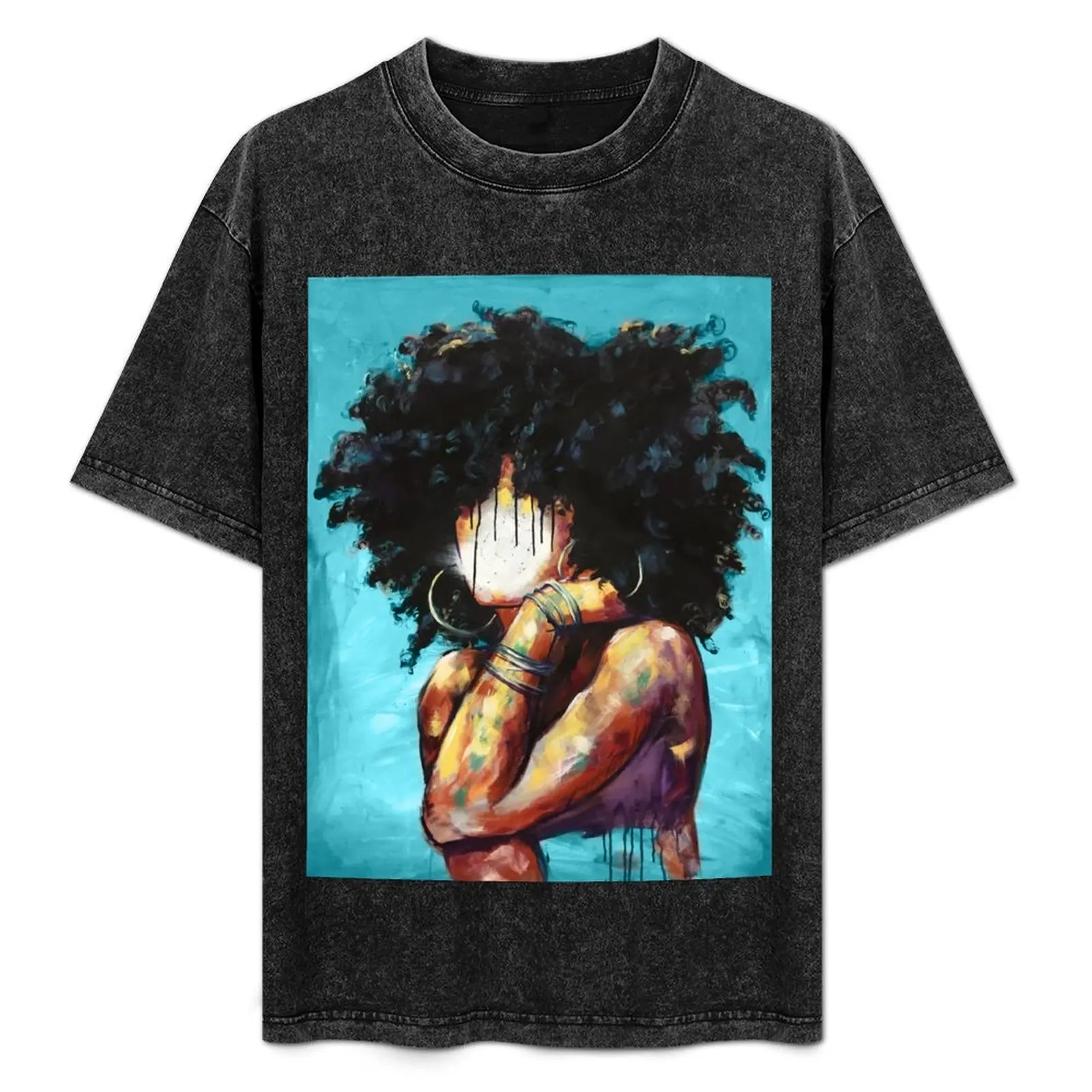 

Naturally II BLUE T-Shirt tops vintage mens graphic t-shirts funny