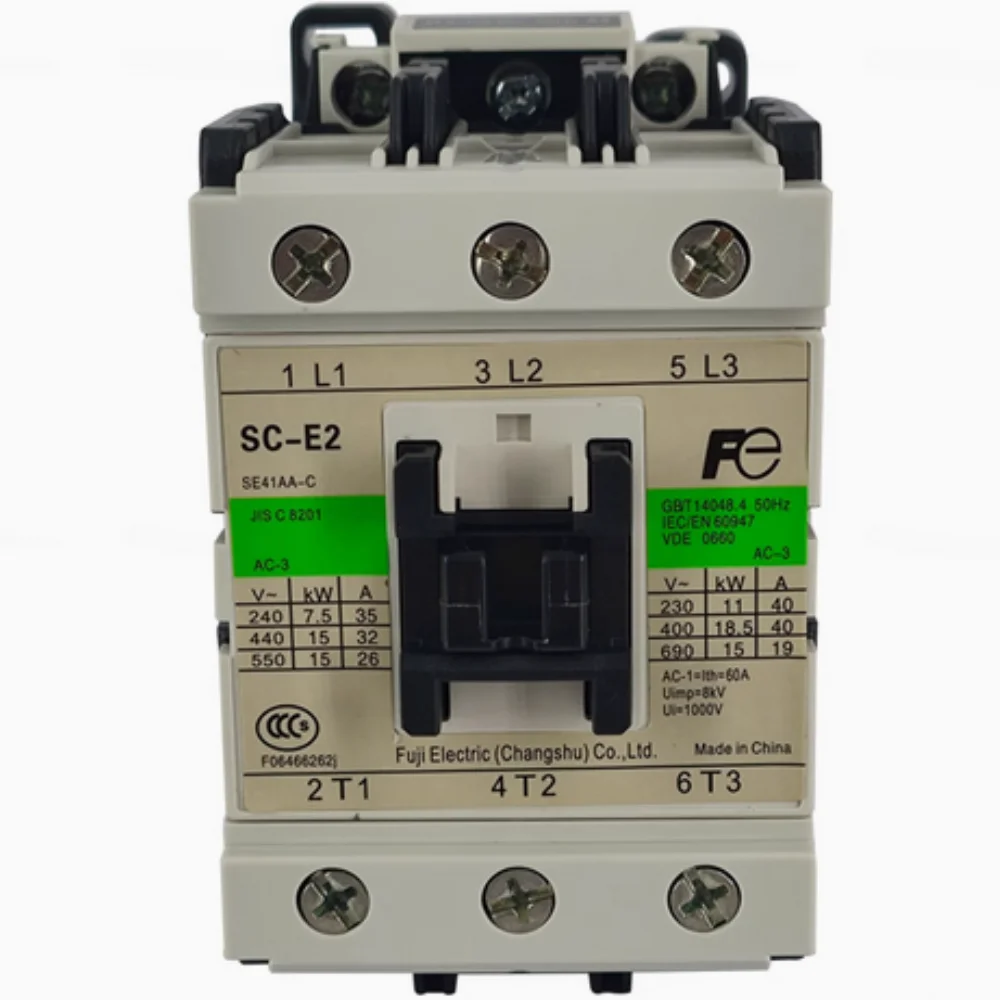 Рисунок 6 - Контактор SC-E1 SC-E2 SC-E3 SC