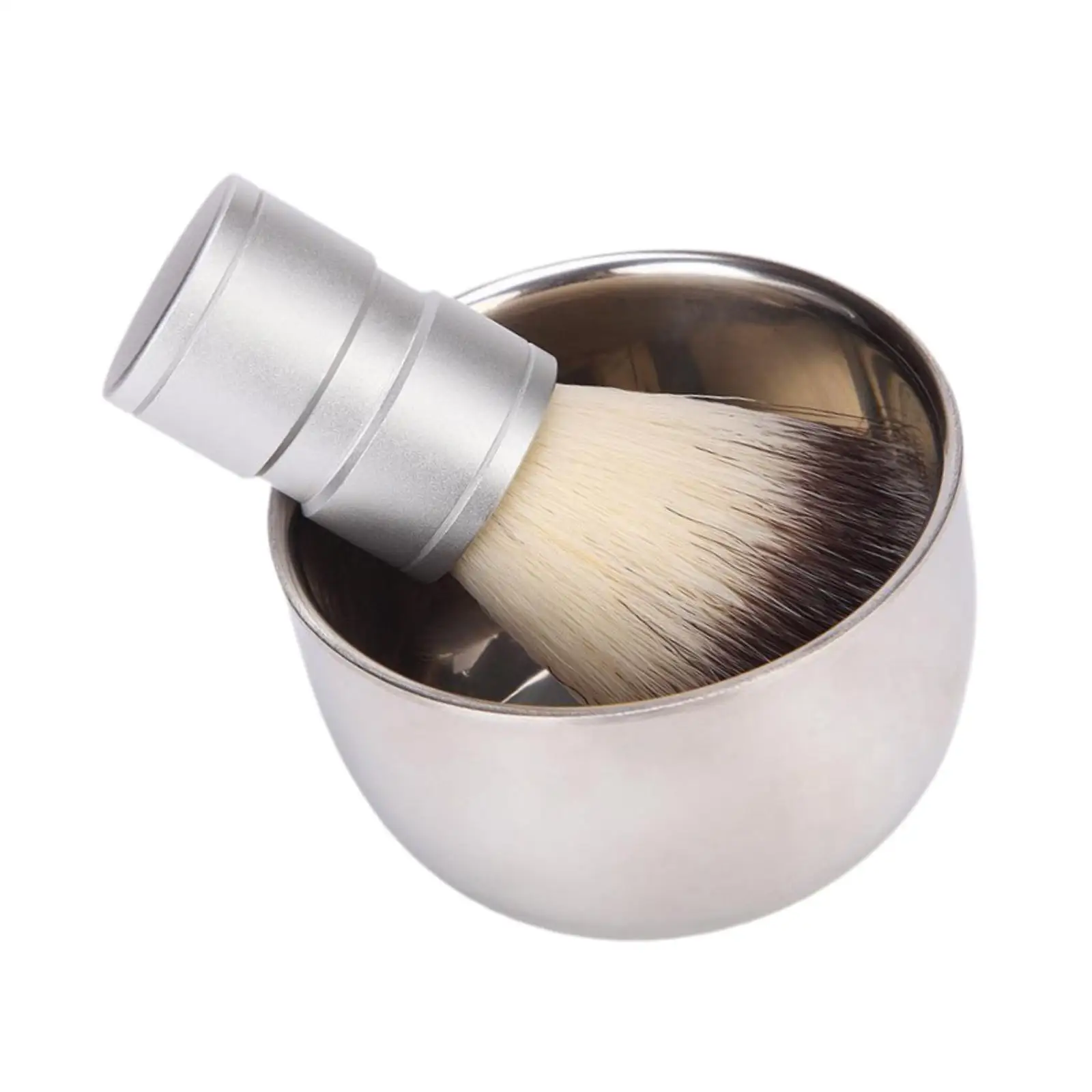 Men Shaving Soap Bowl and Brush Kit for Traditional Wet Shaving Professional