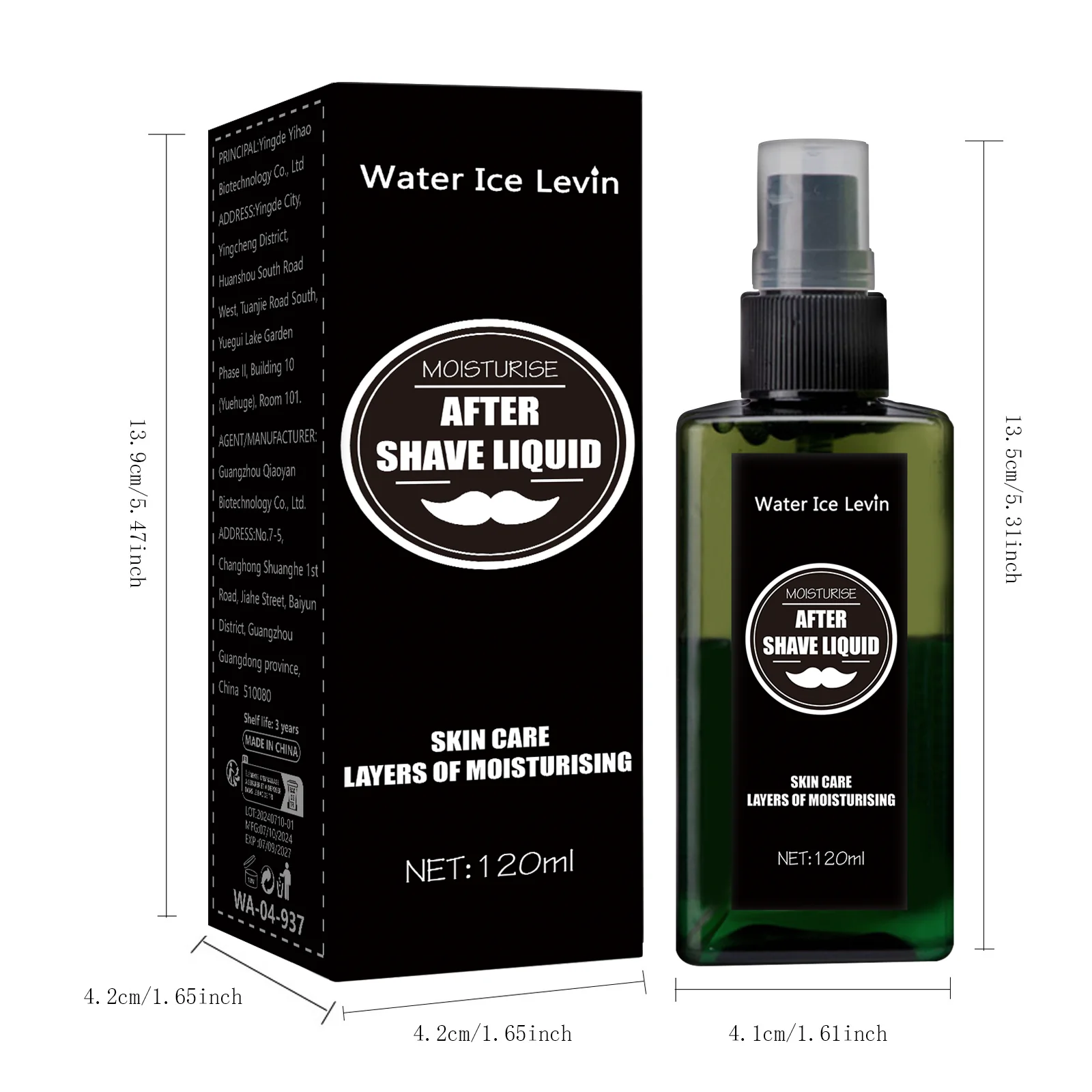After shaving repair lotion prevent ingrown hair treatment smooth body skin reduce dark spots redness eliminate acne essence