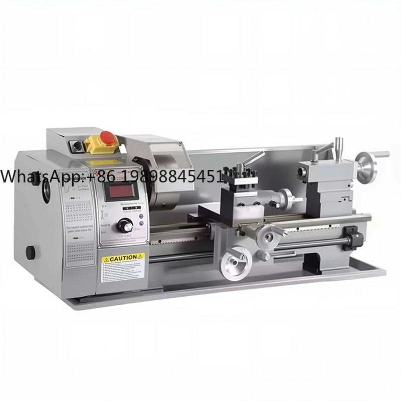 

Professional Manufacturer 750W 110V/220V Variable Speed Energy Conservation Horizontal Mini Metal Lathe Machine