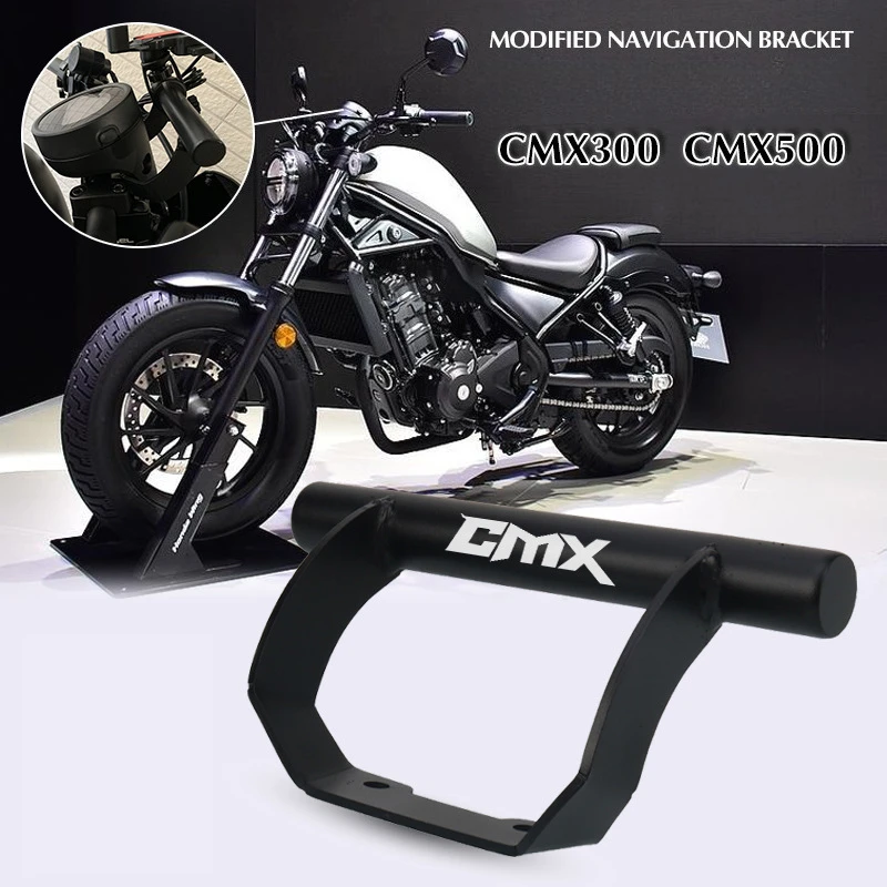 Mobile Phone Stand Support Holder GPS Navigation Bracket Fit For HONDA Rebel CMX 500 300 Rebel300 CMX300 CMX500 Rebel500