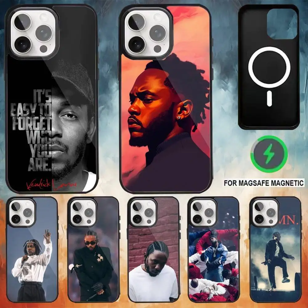 

rapper K-Kendrick LamarS Phone Case For iPhone17,16,15,14,13,12,11 Plus,Pro Max Magnetic For Magsafe Wireless Charging