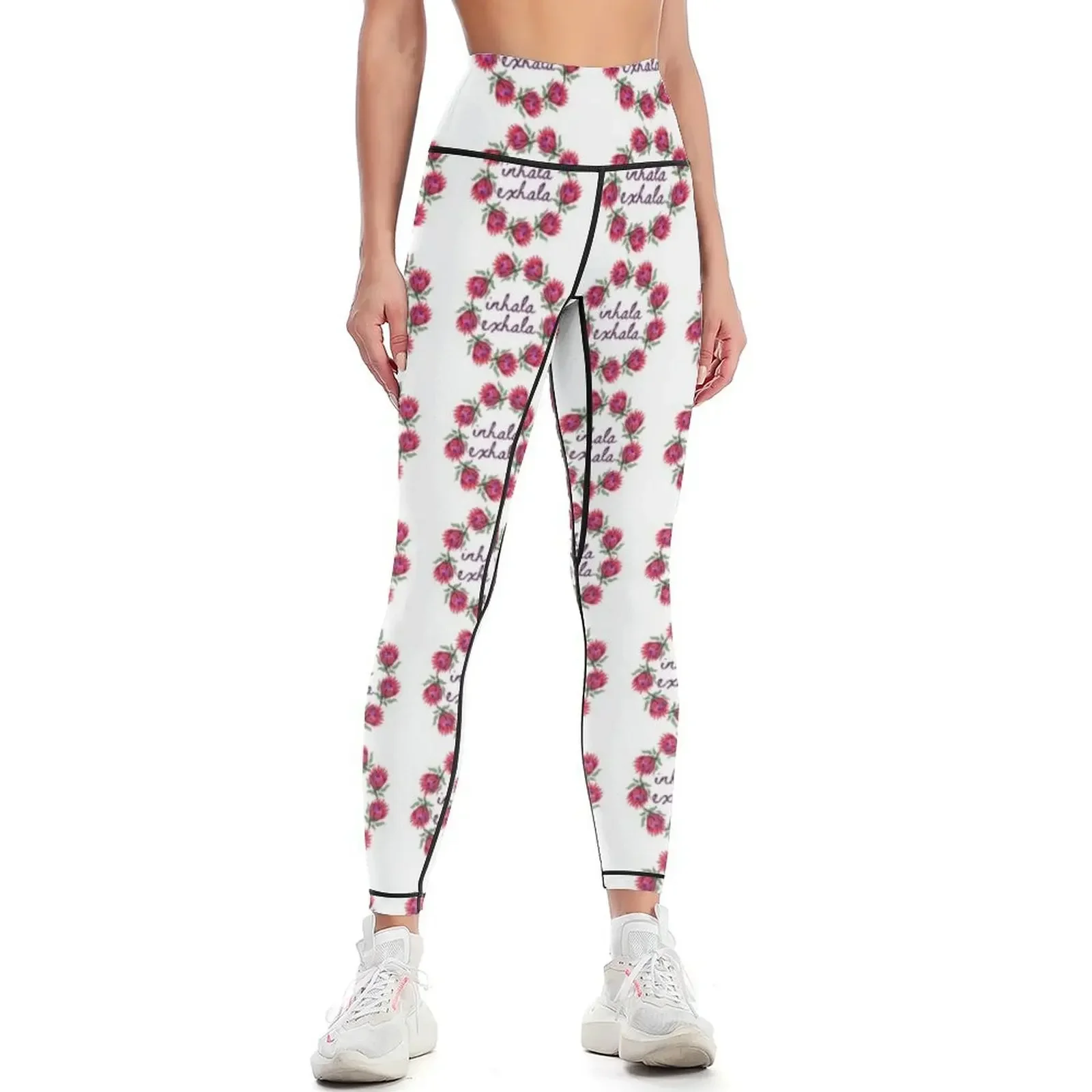 

Inhala exhala Leggings sports tennis for legging pants raises butt jogging pants legings for fitness Womens Leggings