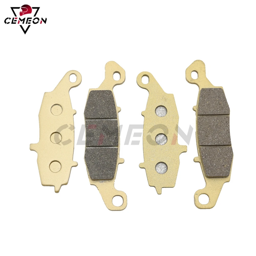 

For KAWASAKI ZR-X400 ER-5 ER500 ER-6F ER-6N KLE650 KLR650 ZR750 ZR-7 ZR-7S Z750 Z750S VN800 VN900 Motorcycle Front Brake Pad