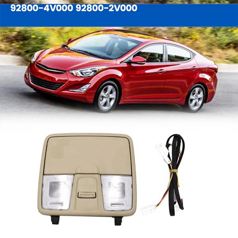 Car Overhead Lamp Console Reading Lights Assy 92800-4V000TX For Hyundai Elantra 2012-2017 Glasses Box Map Roof Light