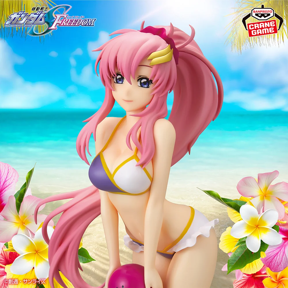 In Stock Original BANPRESTO GLITTER&GLAMOURS Mobile Suit Gundam SEED FREEDOM Lacus Clyne Figure Anime Model Genuine Boxed Toy