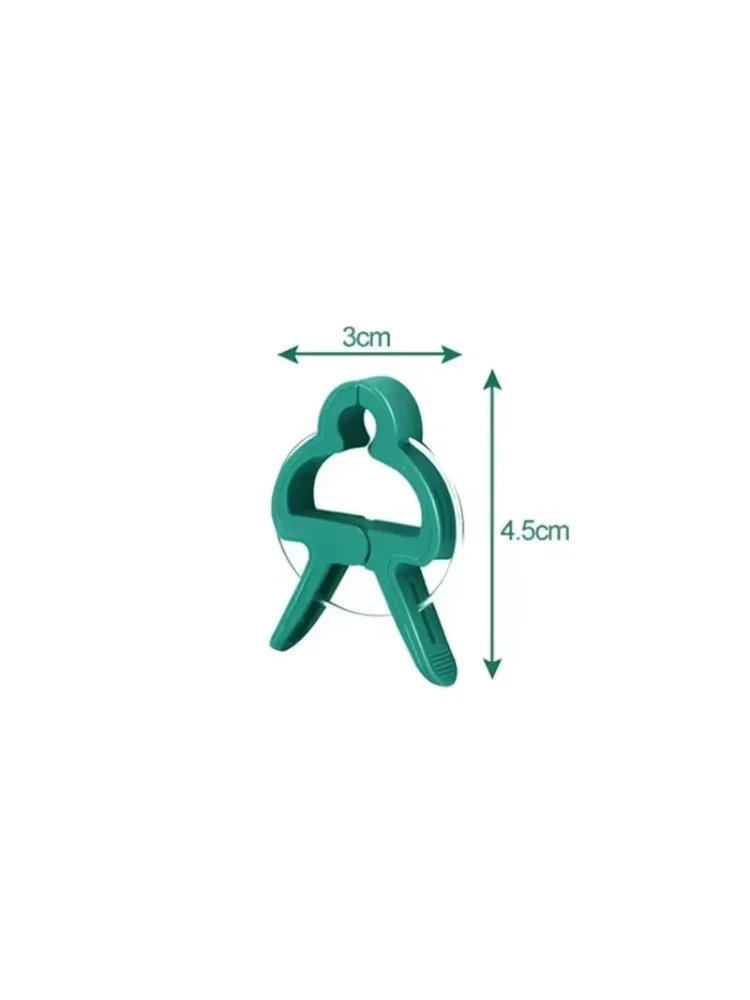Plant Fixed Clips Reusable Garden Greenhouse Bracket Garden Plants Vine Climbing Clamp Flower Tomato Support Fastener