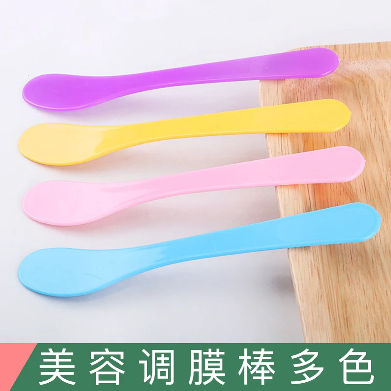 1Pcs 15cm Thickened Cosmetic Mask Spatula Curved Scoop Makeup Mask Cream Spoon Eye Cream Stick Make Up Face Beauty Tool Kits