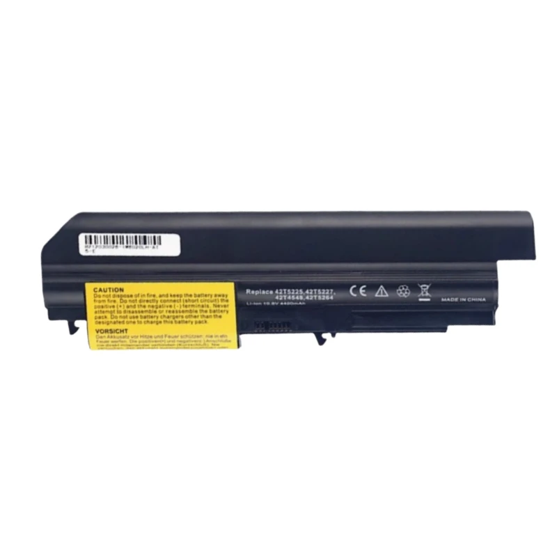 Brand New Replacement Laptop battery 11.1V 5200mAh 42T5265 For Lenovo ThinkPad R61 R61i T400 T61 T61p T61u 42T4530 42T4548