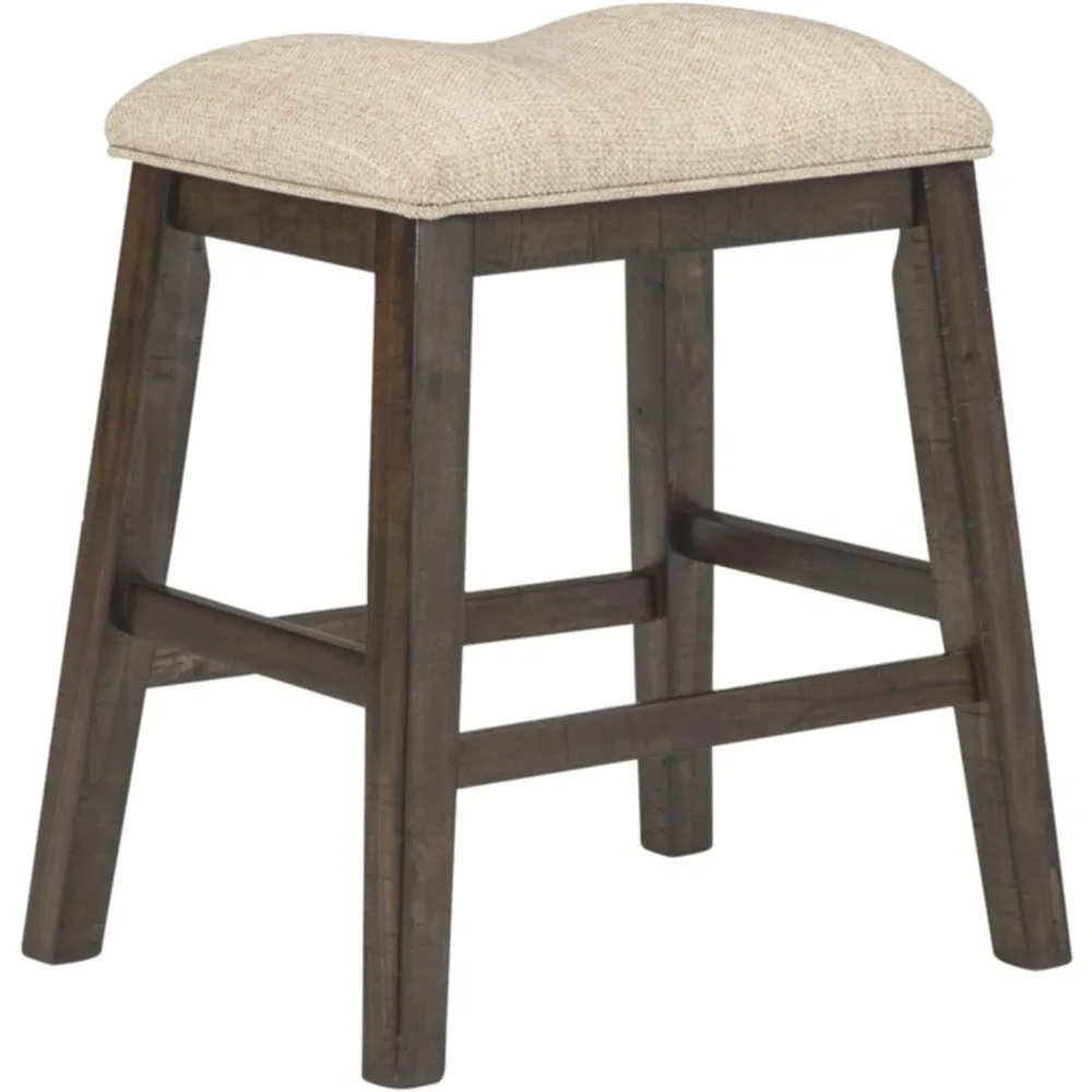 Изготовитель: Ashley Rokane Modern Farm, барный стул с обивкой высотой 24 дюйма, 2 предмета, цвет коричневый