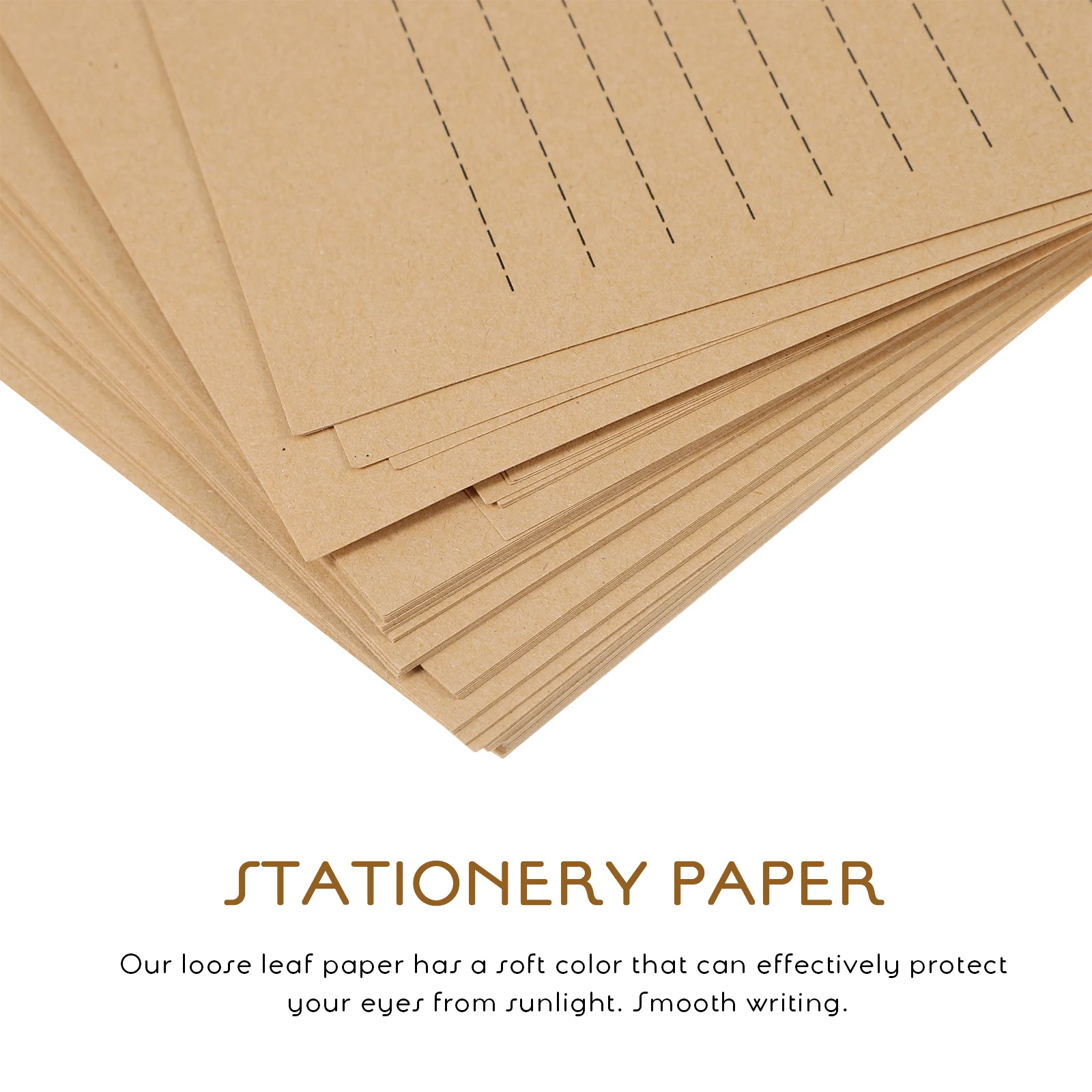 

200 Sheets Calligraphy Paper Vintage Stationery Writing with Lines Decorative Lined