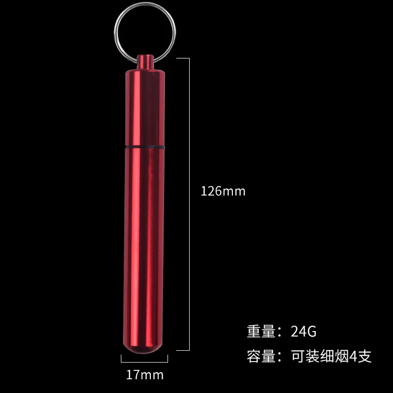 Variant: 4Red cigarette case