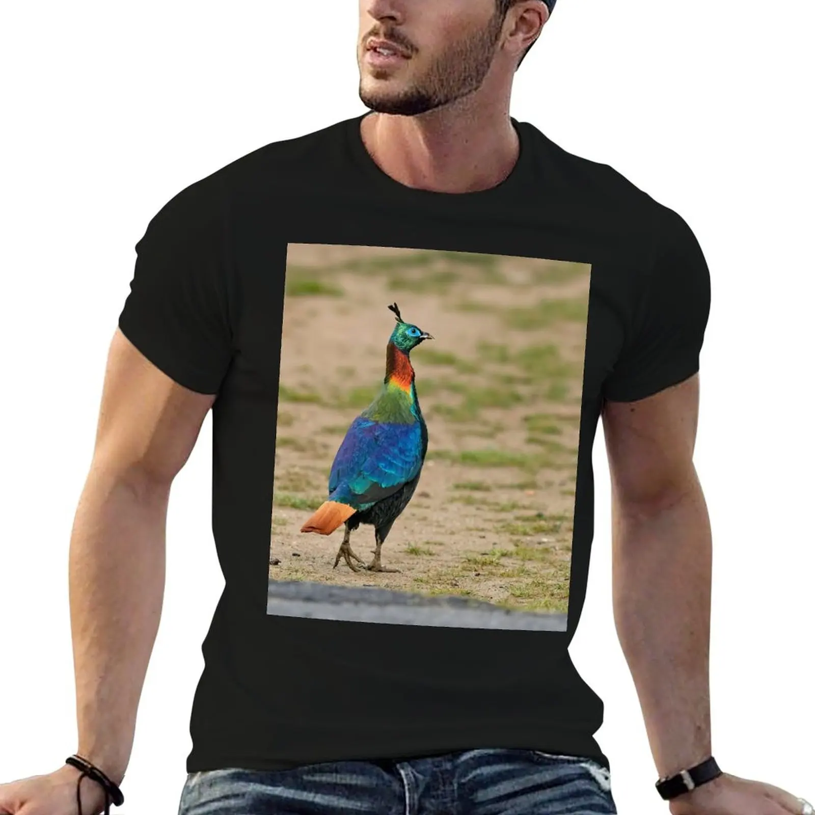 Himalayan Monal T-Shirt new edition basketball graphic tees mens graphic t-shirts hip hop