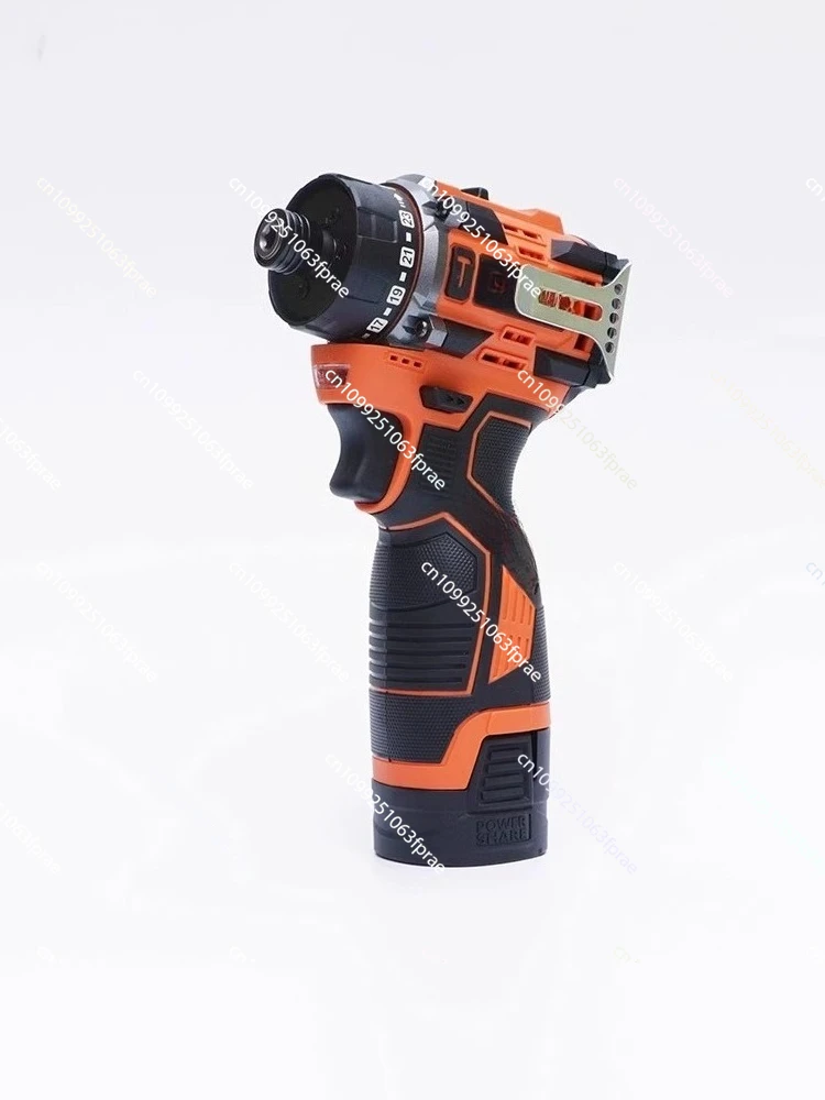

Brushless Screwdriver Multifunctional Lithium Drill Rechargeable Hand Drill, Screwdriver, Electric Tool, Short Axis Torque Drill