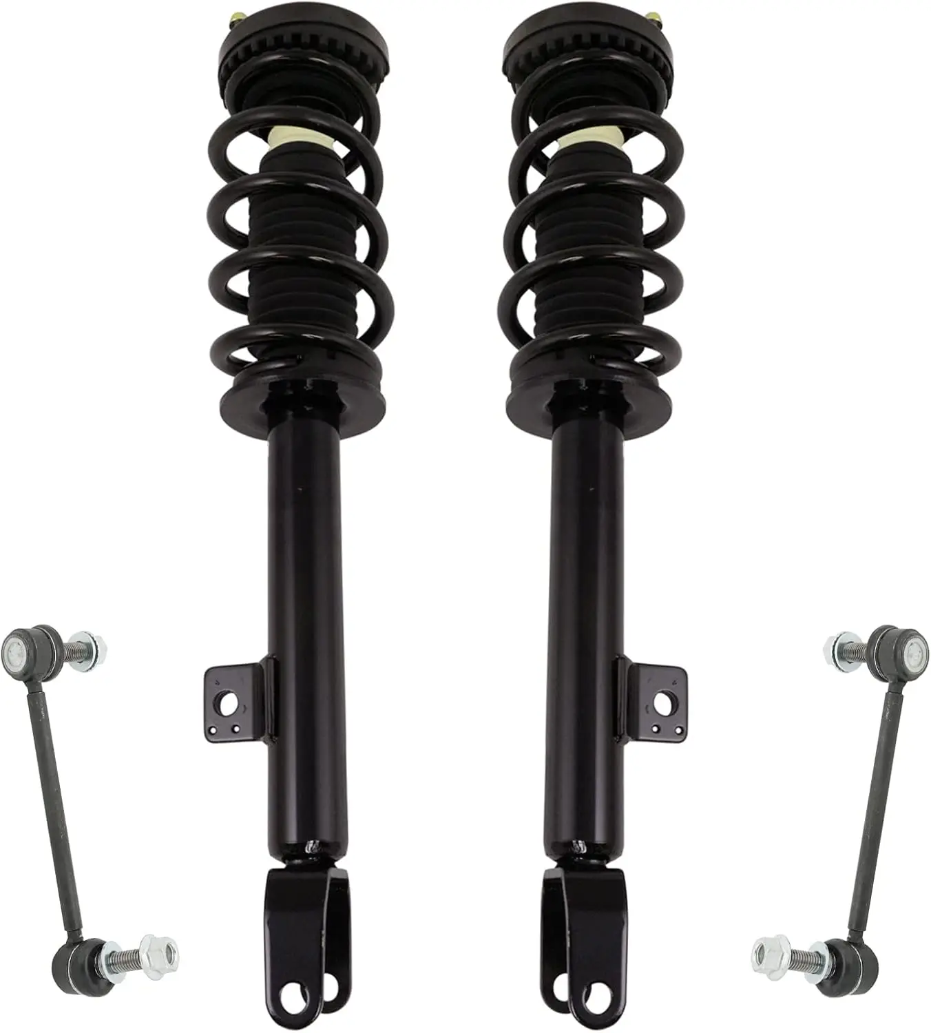 

Front Suspension Kit Complete Strut & Coil Spring Assembly Sway Bar Stabilizer Link Compatible with 2012-2022 Dodge Challenger C