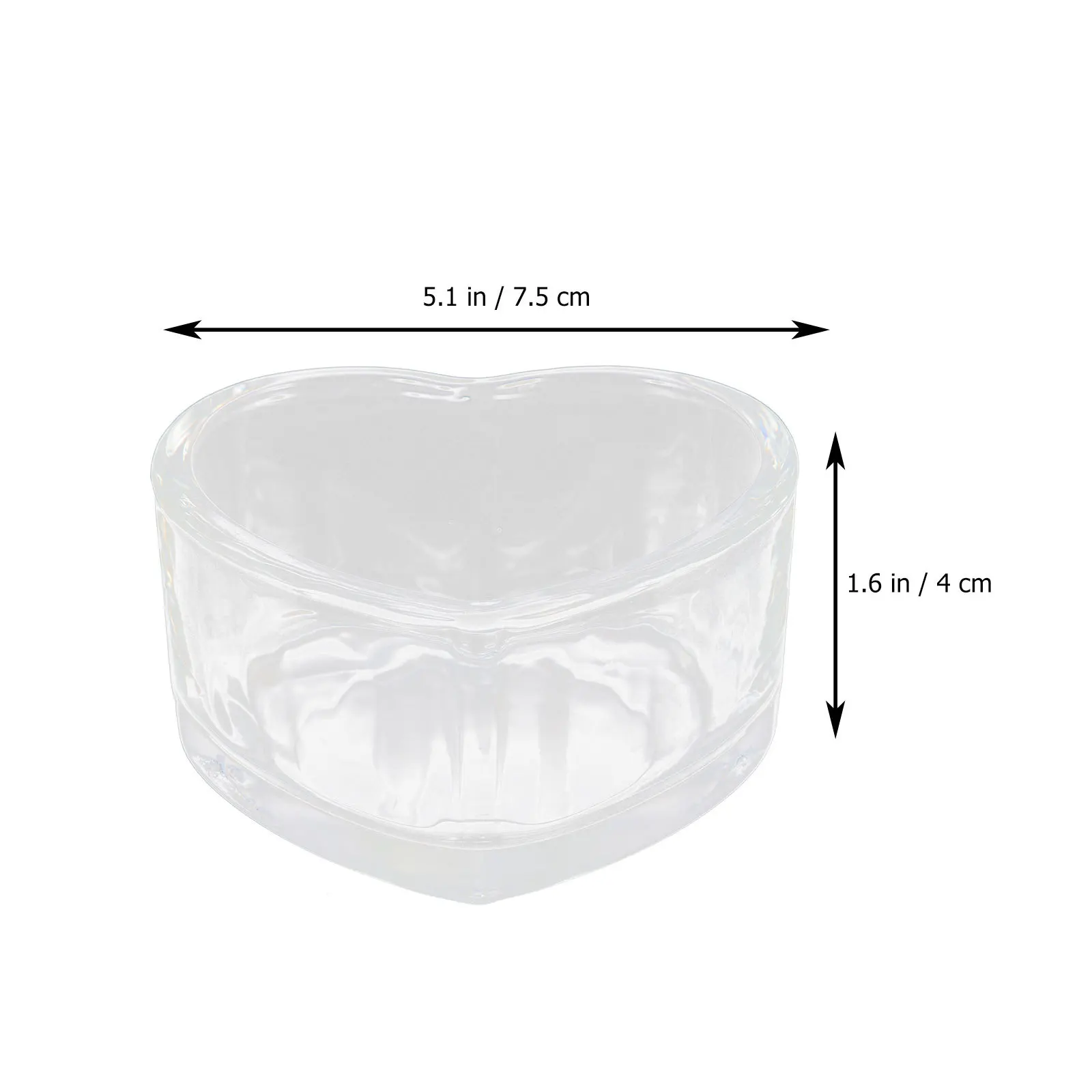 

2Pcs Transparent Hamster Feeding Bowl Washable Safe Pet Food Container Spill-Resistant Design for Rat Chinchilla Cage