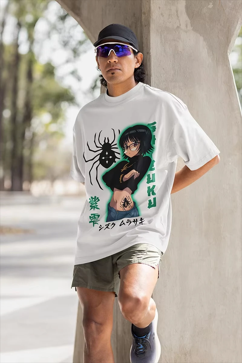 Waifu Shizuku Hentai Ecchi T Shirt Hunter x Hunter Anime Manga Cosplay Clothing Interesting T-shirts around Comic-Con