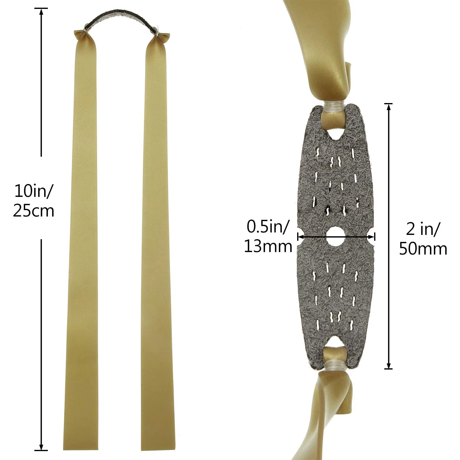 20 قطعة 1.0 سمك قوية جدا مقلاع الأربطة المطاطية المسطحة الصيد المنجنيق مطاطا بنجي لعبة اطلاق النار في الهواء الطلق