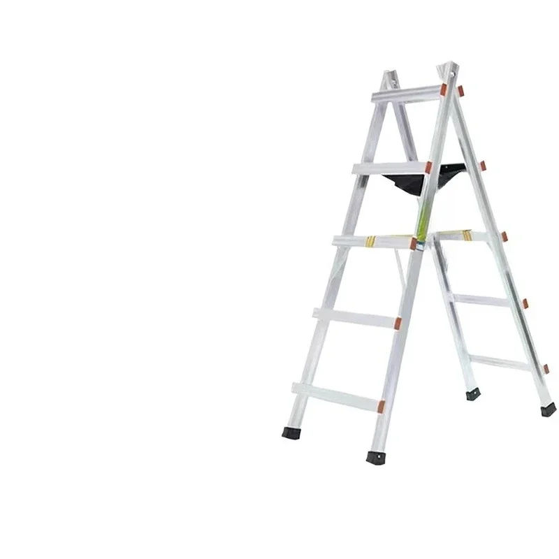 Aluminum alloy ladder, feasible herringbone ladder, thickened welding engineering ladder woodworking mobile decoration