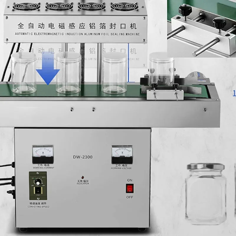 Машина для запечатывания алюминиевой фольги с электромагнитной индукцией, упаковочная машина для пластиковых бутылок с масляной прокладкой