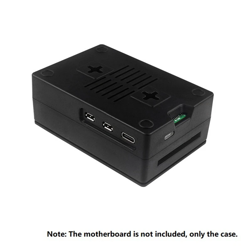 Funda para Raspberry Pi 5, para Raspberry Pi 5, carcasa ABS, disipador térmico, enfriador para Raspberry Pi 5