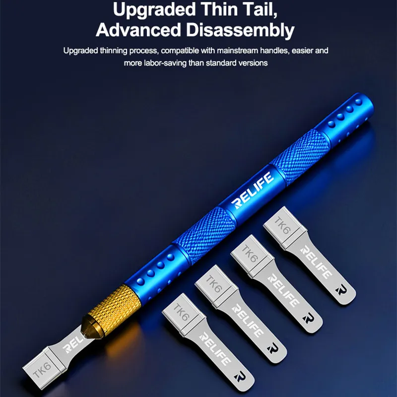 RELIFE TK6 Type-C Charging Port Anti-Melting Protector Stainless Steel Heat Resistant Tool for Hot Air Rework and Repair