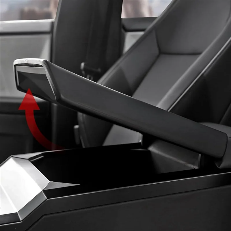 

Чехол на подлокотник центральной консоли для Tesla Cybertruck 2024, устойчивый к царапинам, защита подлокотника, подходит для аксессуаров для киберавтомобилей