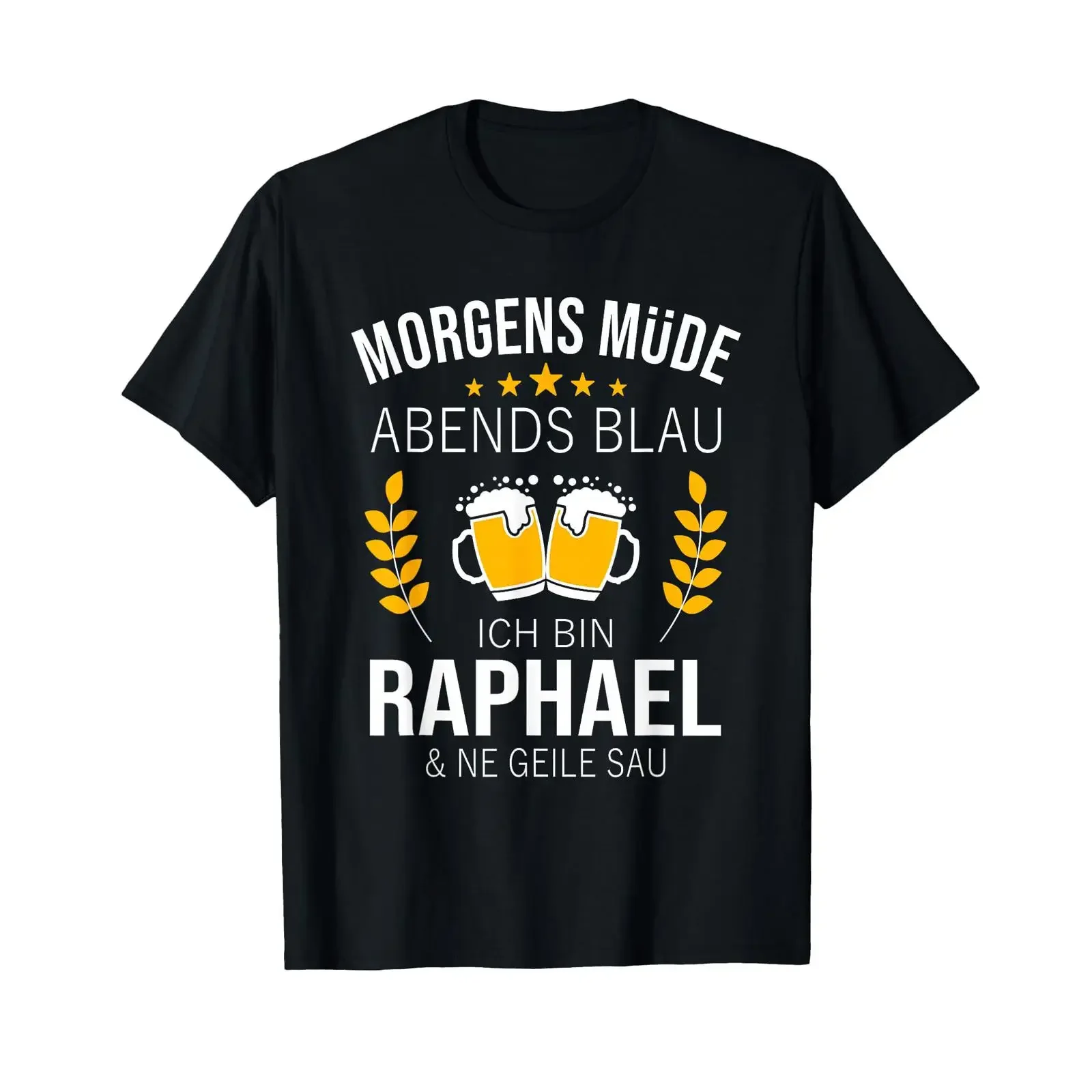 Men's Raphael Name Idea Birthday Funny Slogan T Shirt vintage Washed Breathable Comfortable Versatile Soft designer clothes