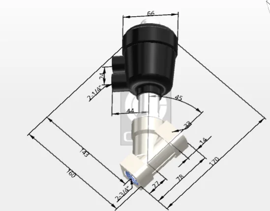 

New and original AIRTAC angle seat valve of Yadeke 2JW25025Q63G