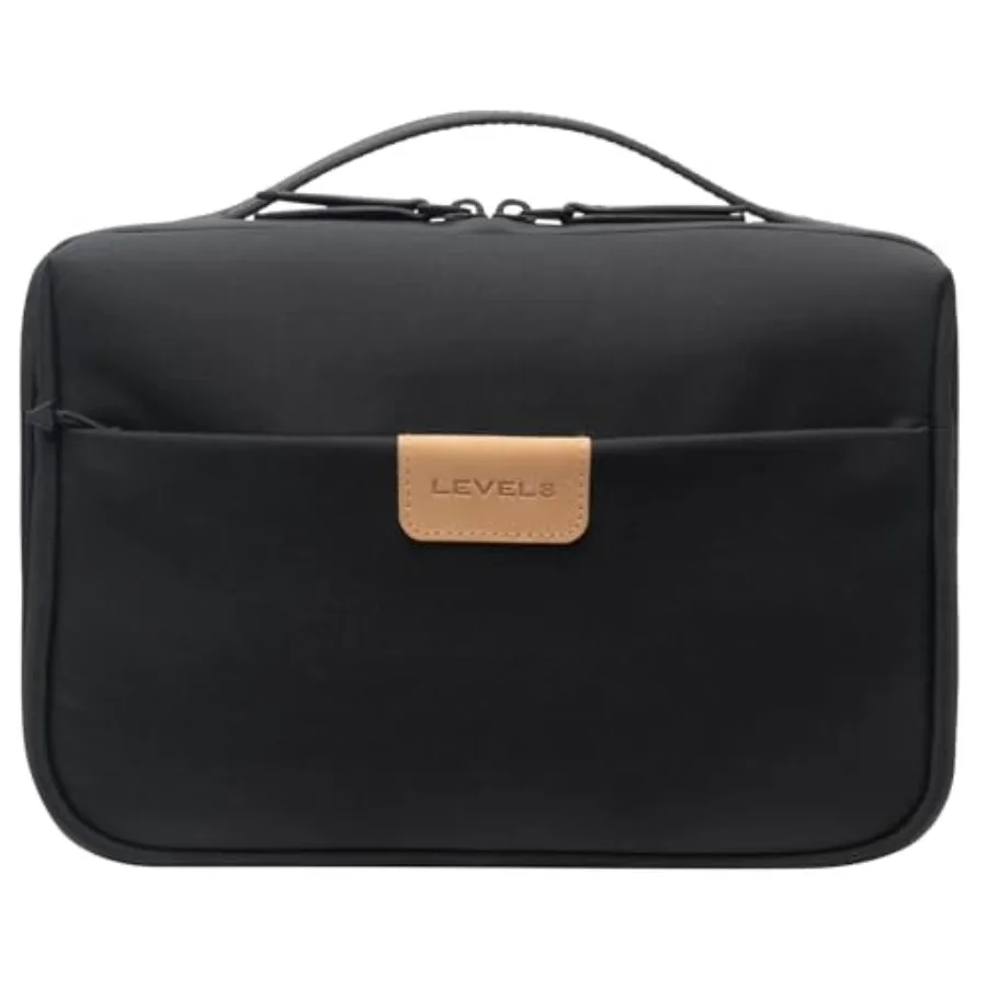 

Travel Toiletry Bag for Women Men, Travel Organizer Water Repellent, Makeup Organizer with Hang Hook for Travel Accessories, /B