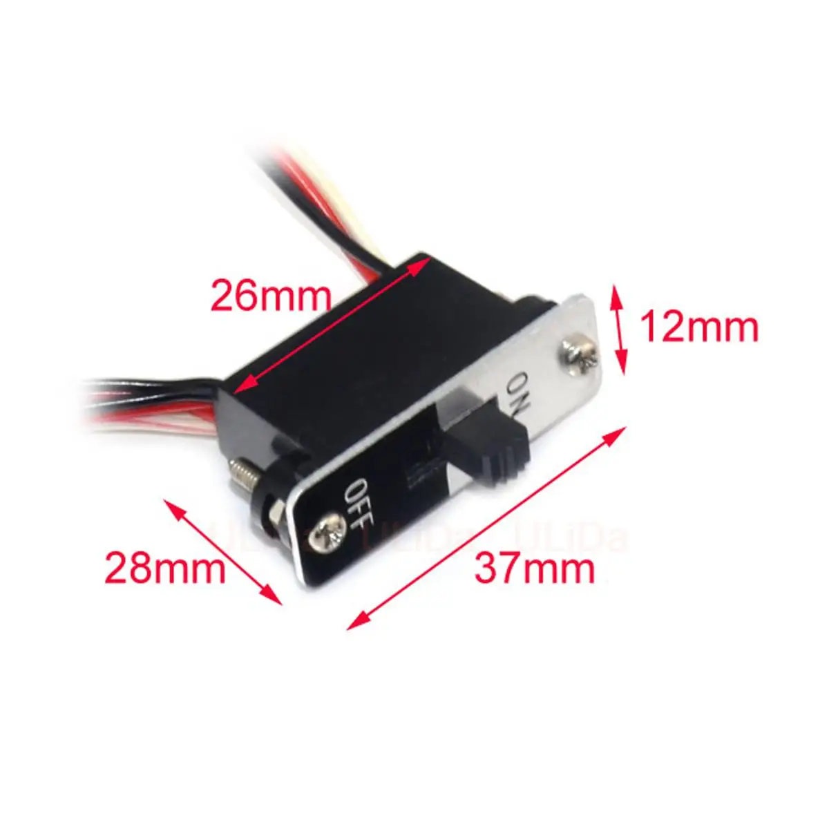 3 Wire Control Receiver On/Off Power RC Switch Receiver Parts With JR FUTABA Connectors For Battery FPV Drone Aircraft Model Car